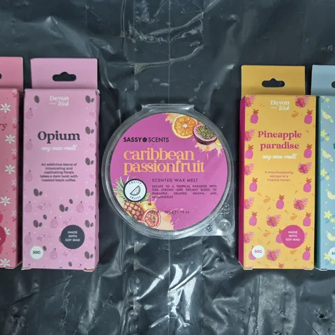 APPROXIMATELY 10 ASSORTED HOUSEHOLD ITEMS TO INCLUDE WAX MELTS, CANDLES, ETC