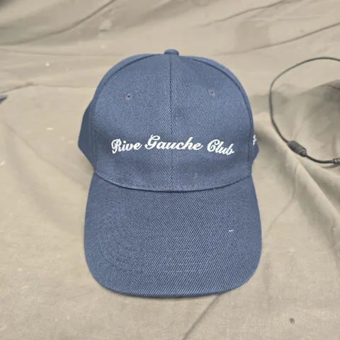 RIVE GAUCHE CLUB NAVY BASEBALL CAP