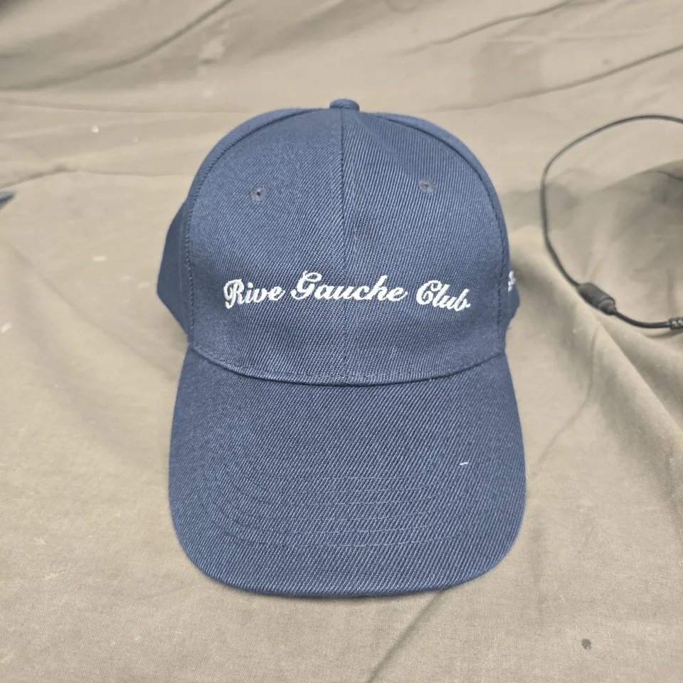 RIVE GAUCHE CLUB NAVY BASEBALL CAP