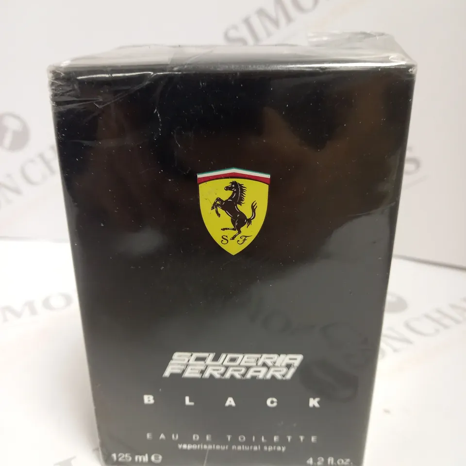 BOXED AND SEALED SCUDERIA FERRARI BLACK EAU DE TOILETTE 125ML