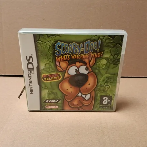 SCOOBY-DOO! WHO'S WATCHING WHO? NINTENDO DS 