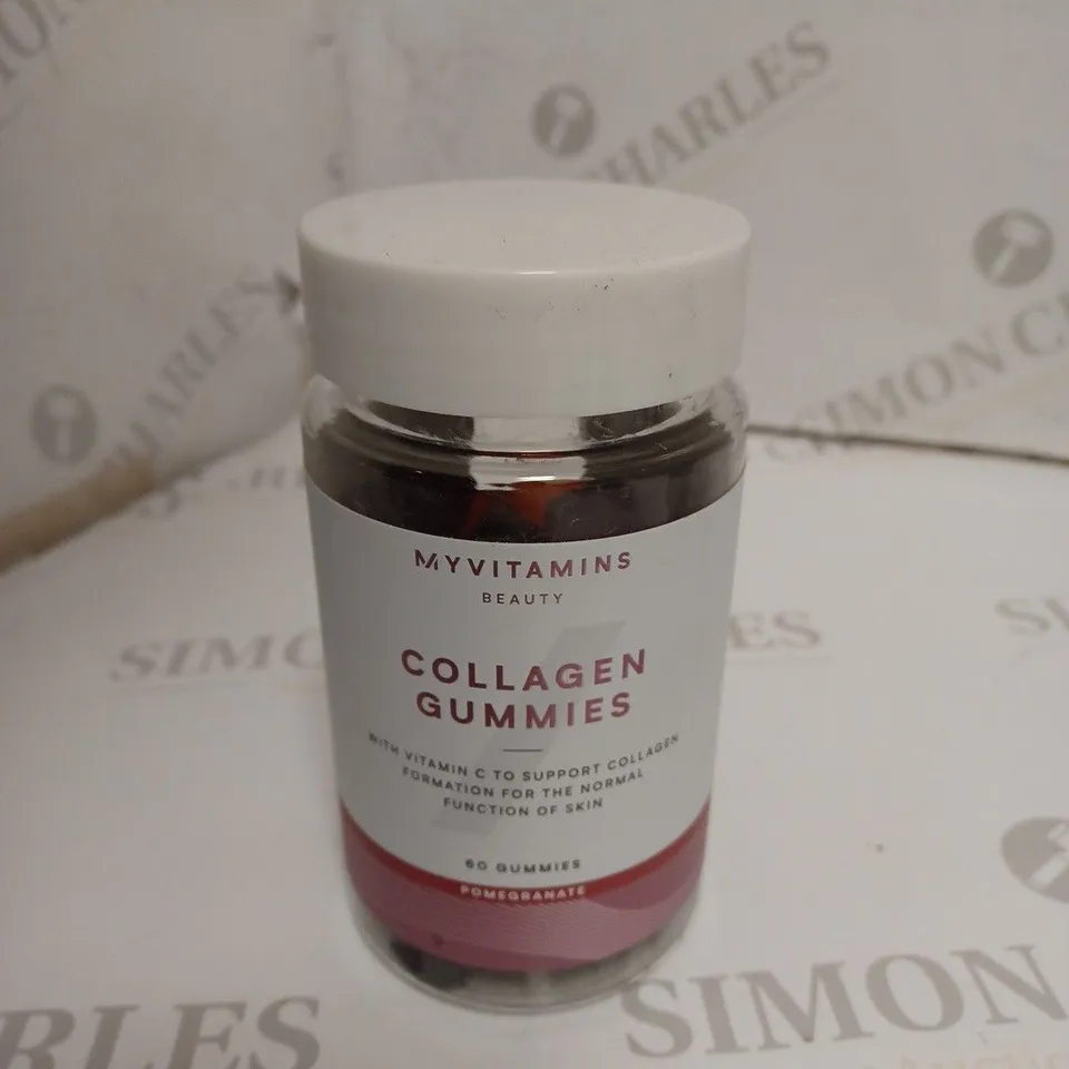 MYVITAMINS BEAUTY COLLAGEN GUMMIES - POMEGRANATE 