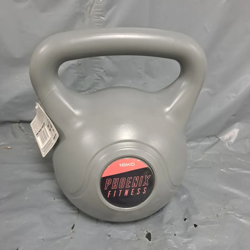 PHOENIX FITNESS 16KG KETTLEBELL WEIGHT 