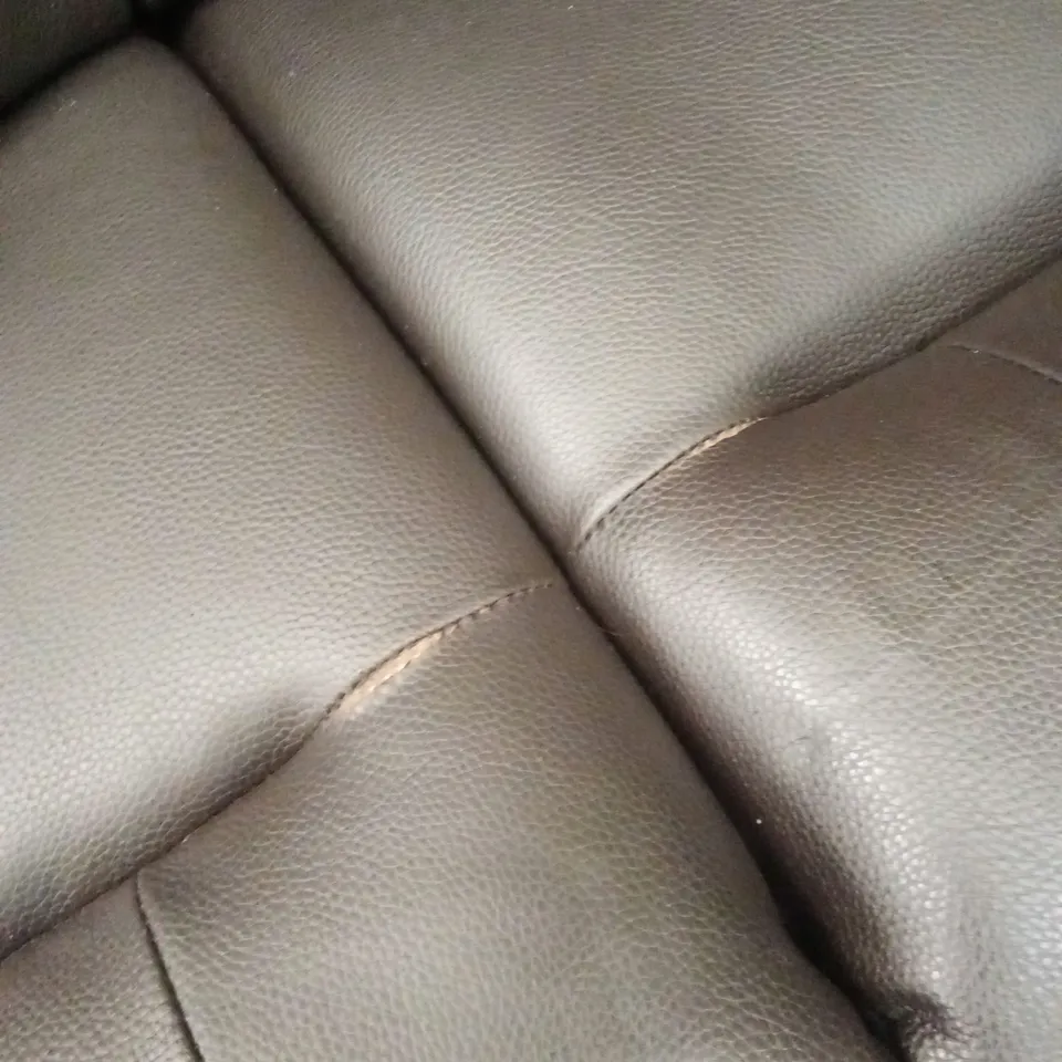 ROTHBURY LUXURY FAUX LEATHER HIGH BACK MANUAL RECLINER CORNER GROUP SOFA RRP £1599