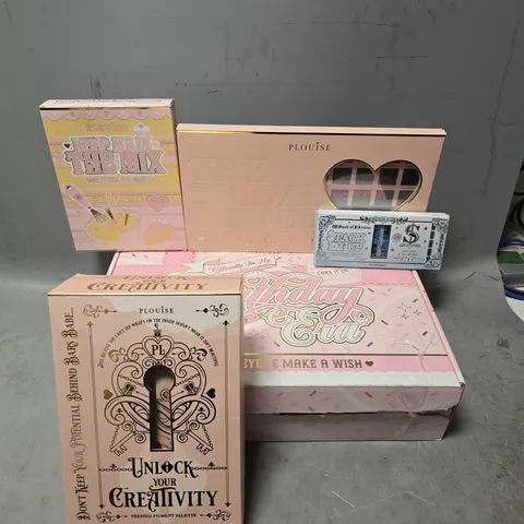 P.LOUISE COSMETIC MYSTERY BOX APPROXIMATELY 4 ITEMS TO INCLUDE - WEDDING WISH XL , STACK EM UP , KEEP ME IN THE MIX ETC