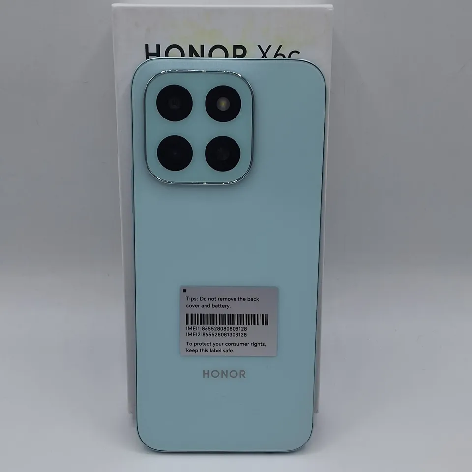 BOXED HONOR X6C 6/128GB IN OCEAN CYAN - NIC-LX1