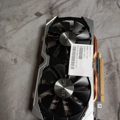 ZOTAC GTX 1060 Graphics Card – Dual Fan 