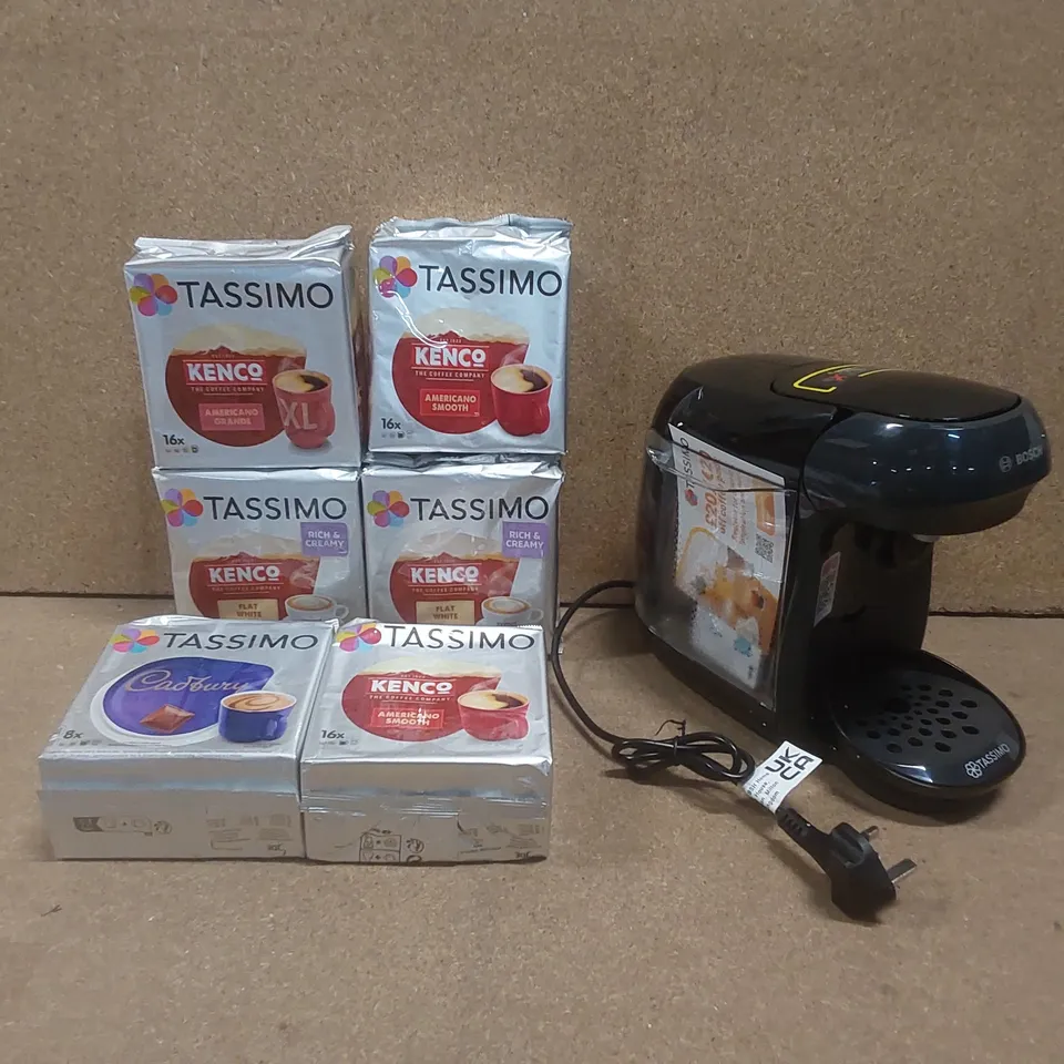 BOXED TASSIMO HAPPY POD COFFEE MACHINE TAS1002GB7