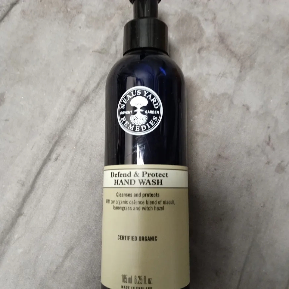 NEAL'S YARD REMEDIES DEFEND & PROTECT HAND WASH – 185 ML