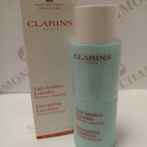 CLARINS ENERGIZING EMULSION SOOTHES TIRED LEGS 125ML