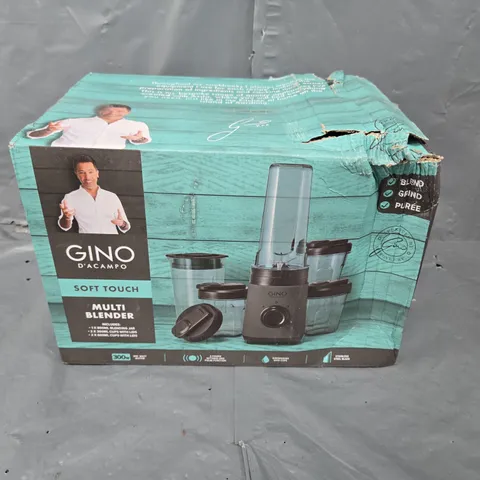 BOXED GINO D'ACAMPO SOFT TOUCH MULTI BLENDER