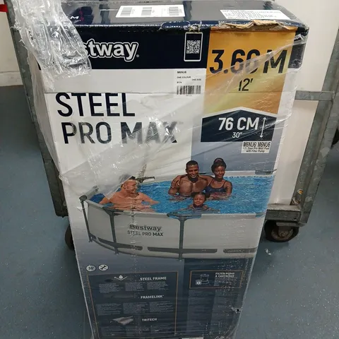 BOXED BESTWAY 12FT PRO MAX POOL - COLLECTION ONLY