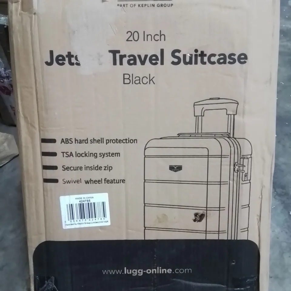 BOXED LUGG JETSET TRAVEL SUITCASE 