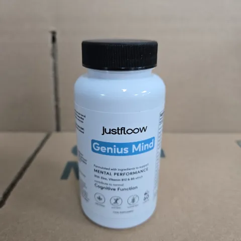JUSTFLOOW GENIUS MIND NOOTROPIC BRAIN SUPPLEMENT