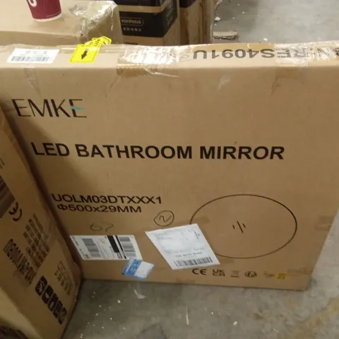 BOXED EMKE LED BATHROOM MIRROR