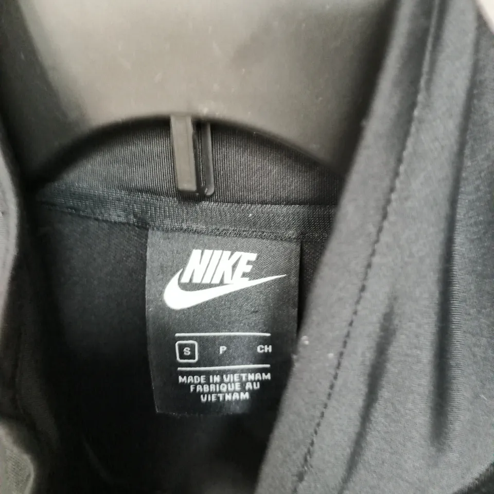 NIKE BLACK ZIP-UP JACKET, UK S