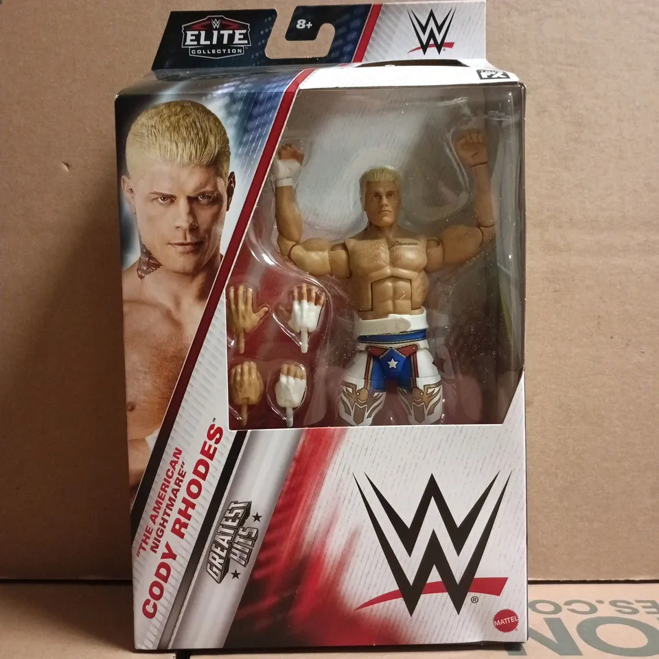 WWE ELITE COLLECTION CODY RHODES ACTION FIGURE – THE AMERICAN NIGHTMARE (BOXED)