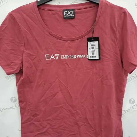 EMPORIO ARMANI PINK T-SHIRT - EU L