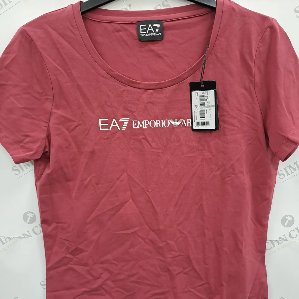 EMPORIO ARMANI PINK T-SHIRT - EU L