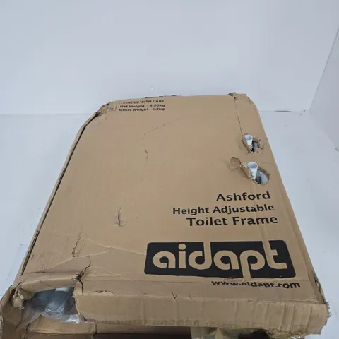 AIDAPT ASHFORD HEIGHT ADJUSTABLE TOILET FRAME
