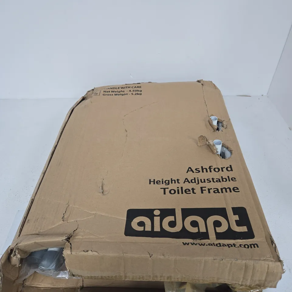 AIDAPT ASHFORD HEIGHT ADJUSTABLE TOILET FRAME