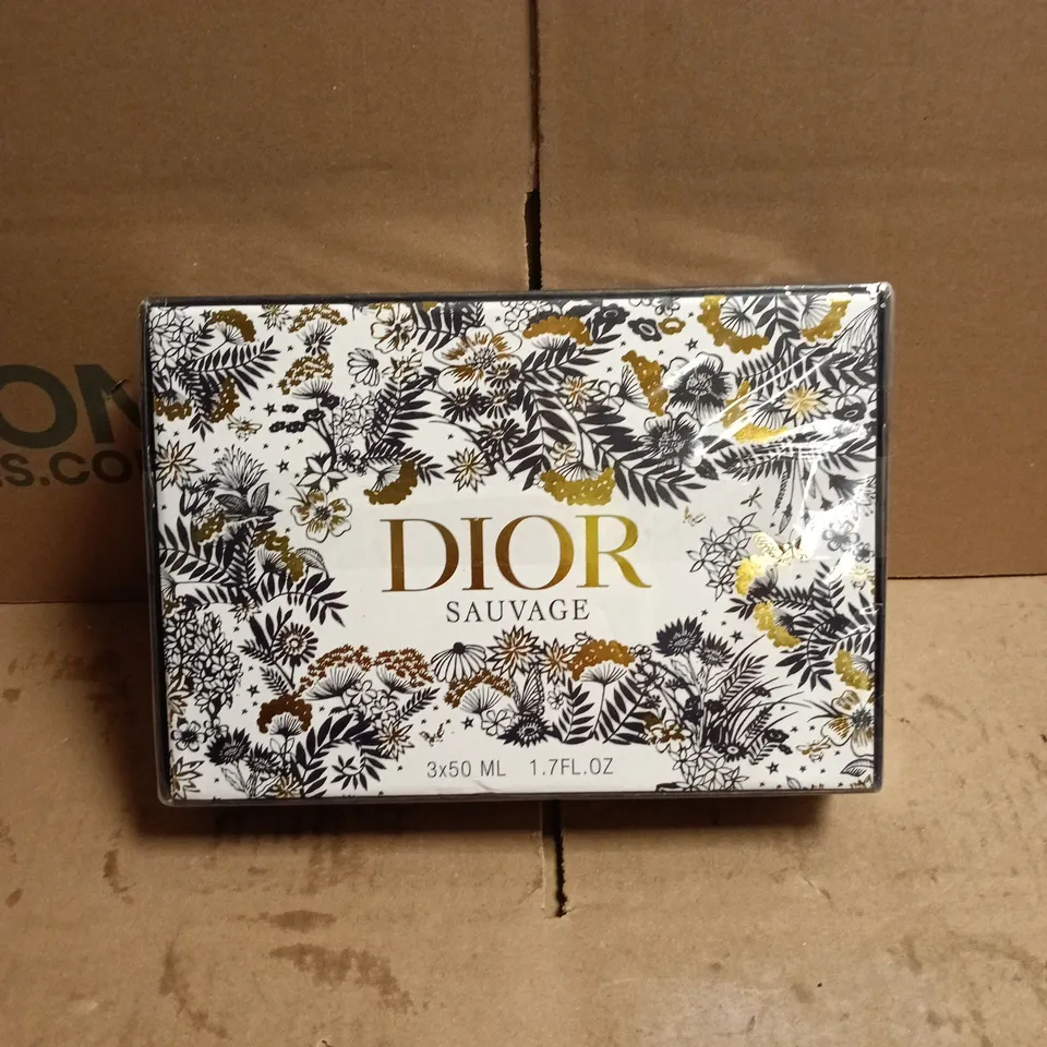 DIOR SAUVAGE BOX SET 3 X 50ML SEALED
