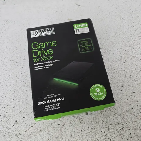 SEAGATE GAMING GAME DRIVE FOR XBOX β 2TB EXTERNAL HDD (BOXED)