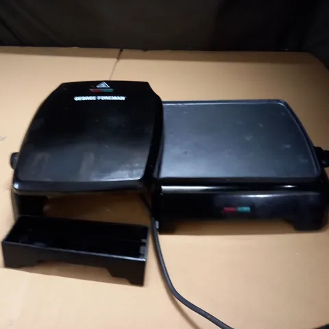 GEORGE FOREMAN FAT REDUCING GRILL & GRIDDLE