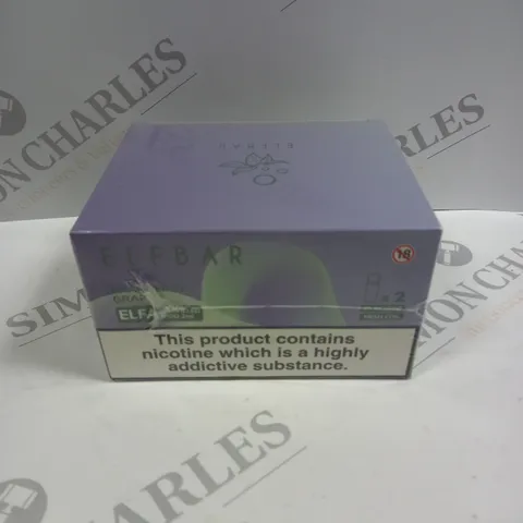 BOXED SEALED ELFBAR ELFA PREFILLED PODS 2ML - CRANBERRY GRAPE 