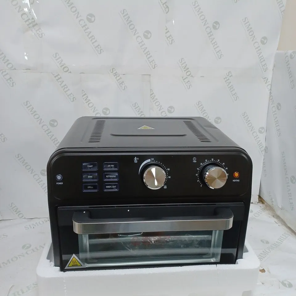 BOXED COOK'S ESSENTIAL 21-LITRE AIRFRYER OVEN IN BLACK