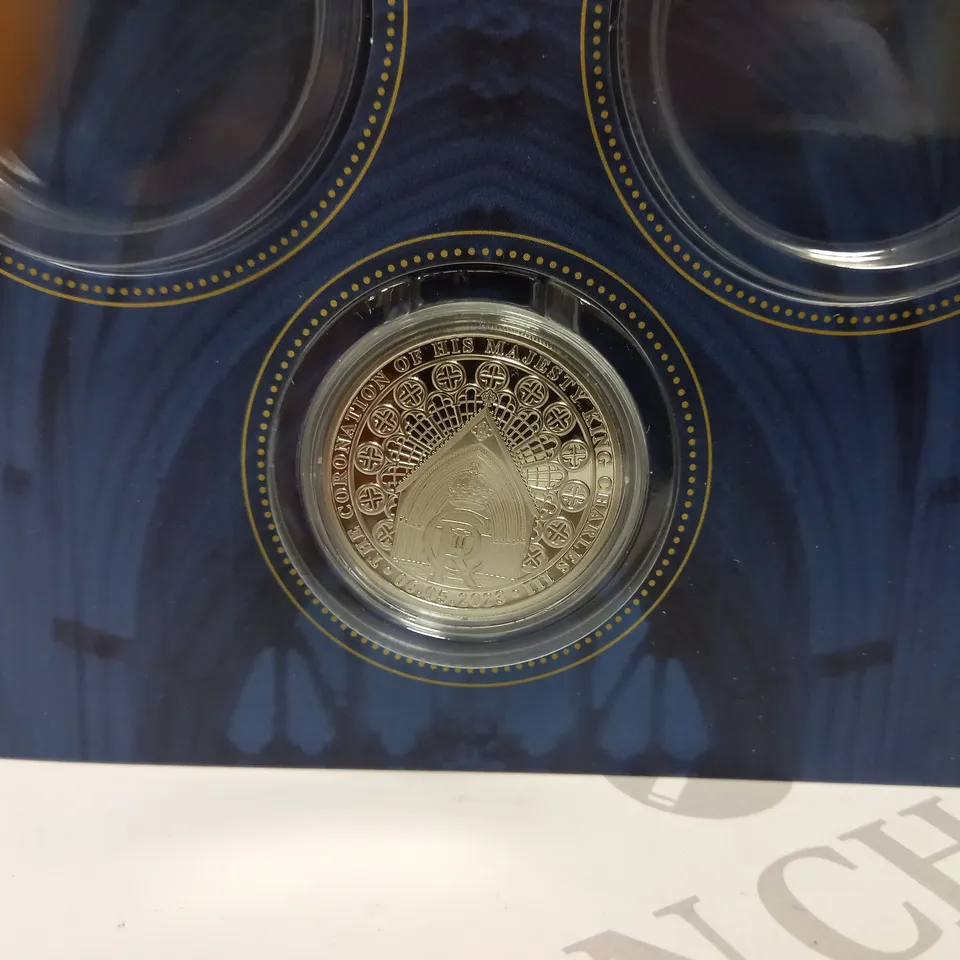 THE CORONATION OF HIS MAJESTY KING CHARLES III COLLECTABLE COIN BOOK