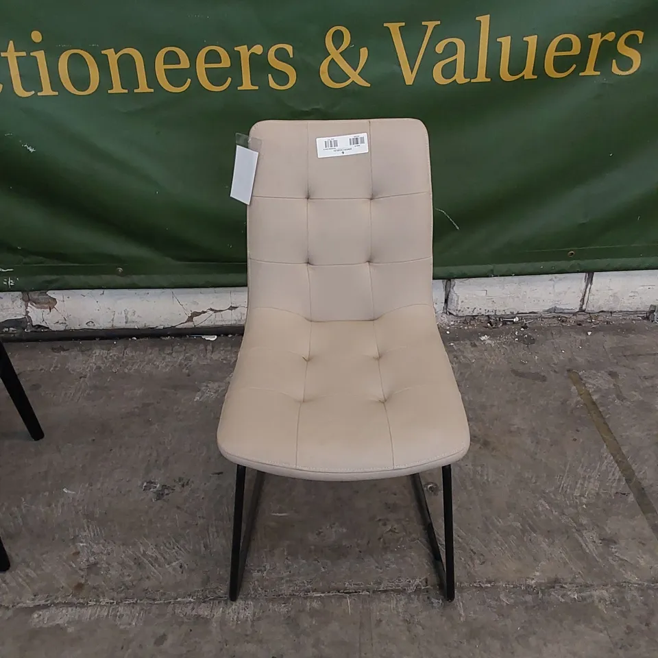 2 X ASSORTED CASUAL DINING CHAIRS