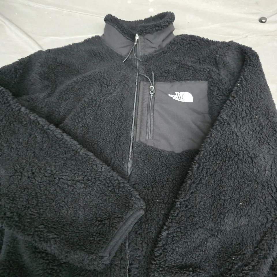 THE NORTH FACE FLEECE JACKET – BLACK – UK L