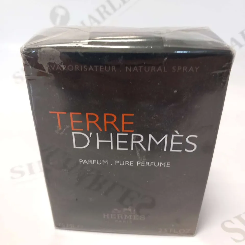 BOXED AND SEALED TERRE D'HERMES 75ML