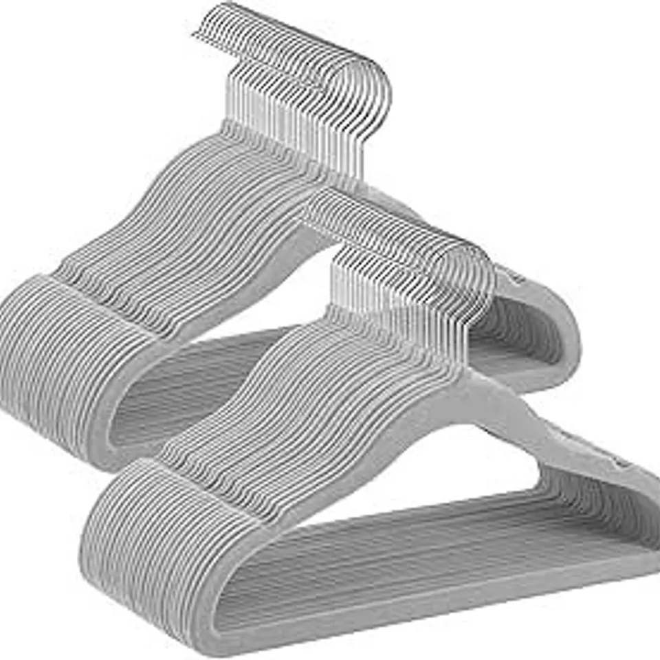 BOXED SONGMICS BABY VELVET HANGERS - PACK OF 50