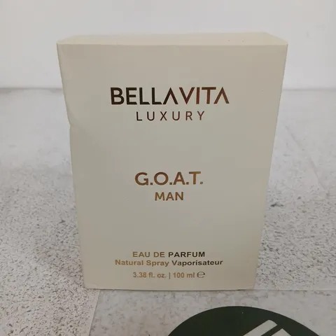 BOXED BELLAVITA LUXURY G.O.A.T. MAN EAU DE PARFUM 100ML