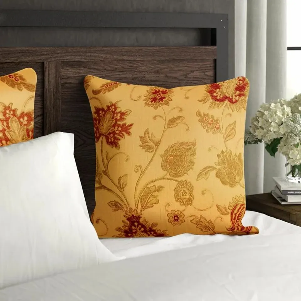 BARNSLEY FLORAL SQUARE CUSHION COVER