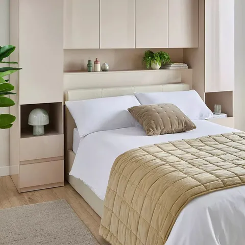 BOXED LAYTON GLOSS OVERBED UNIT - OATMEAL (5 BOXES)