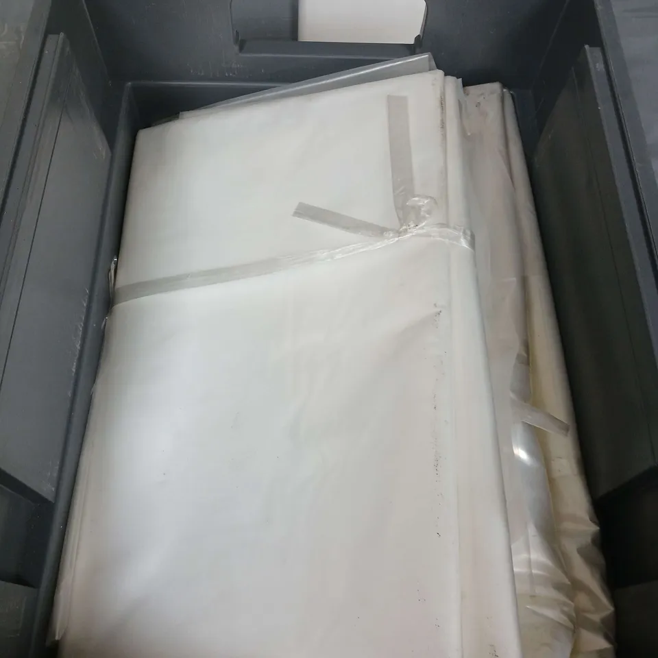 APPROXIMATELY 50 LARGE CLEAR PLASTIC BAGS