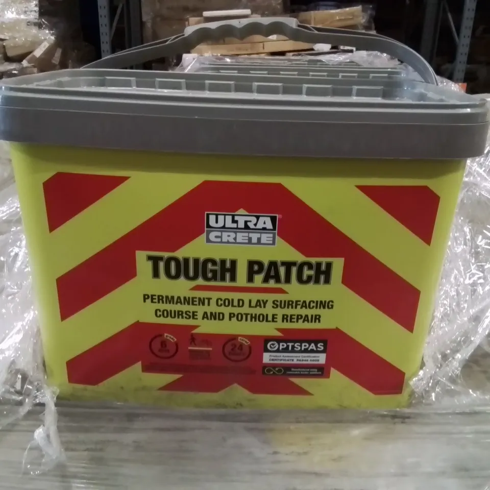 PALLET OF ULTRACRETE TOUGH PATCH POTHOLES REPAIR APPROXIMATELY 26 CASES //EXPIRY DATE 18.05.25 26KG PER CASE