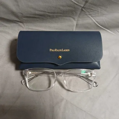 POLO RALPH LAUREN EYEGLASSES – CLEAR FRAME