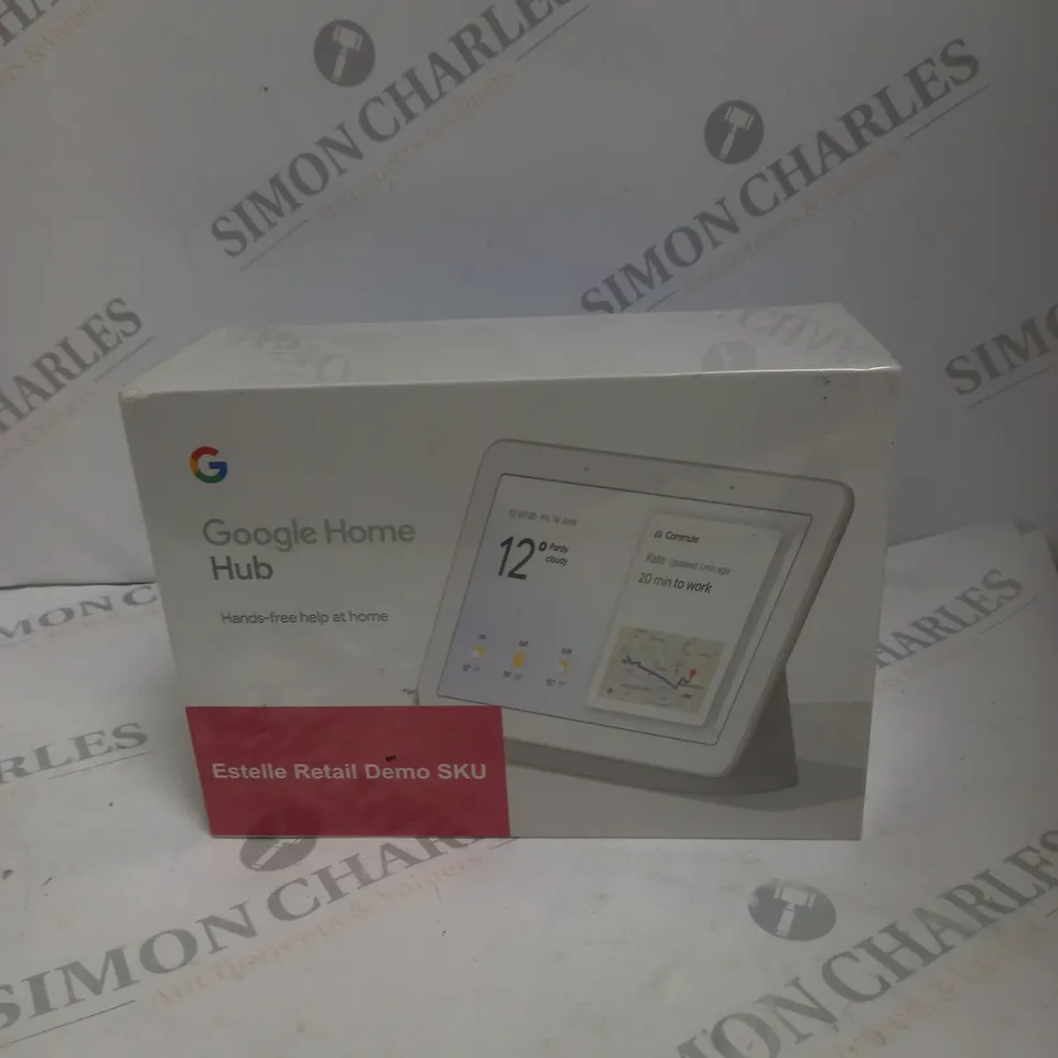SEALED BOXED GOOGLE HOME HUB