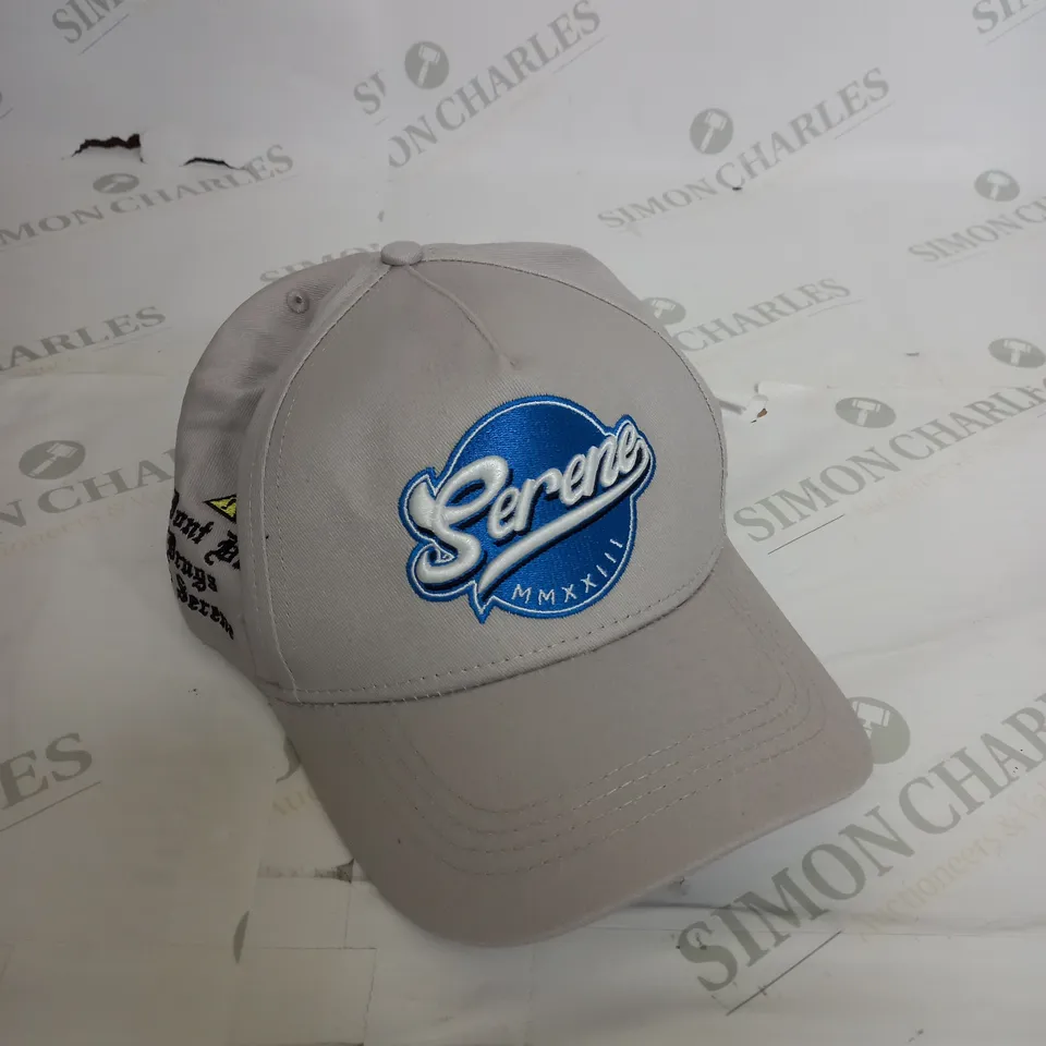 SERENE LIGHT GREY CAP 