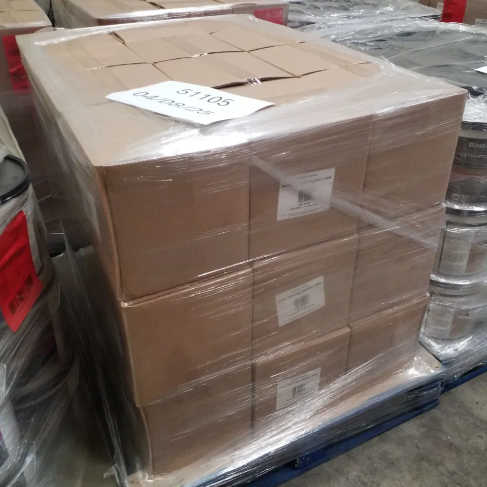 PALLET CONTAINING APPROXIMATELY 36 BUCKETS OF BOSTIK CEMENTONE RAPID SETTING WATERPROOF CEMENT 10KG