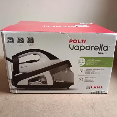 POLTI VAPORELLA SIMPLY STEAM IRON – BOXED