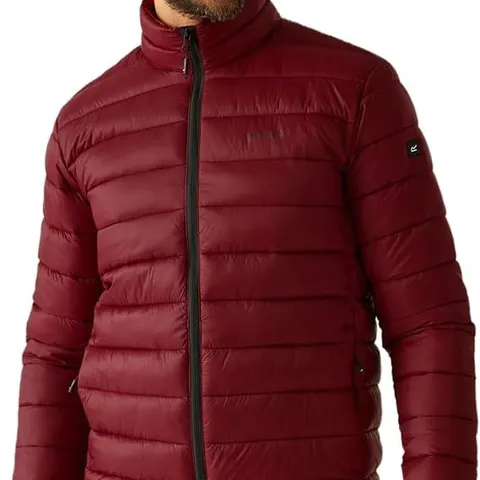 BRAND NEW REGATTA MENS MARIZION JACKET DARK MAROON MEDIUM