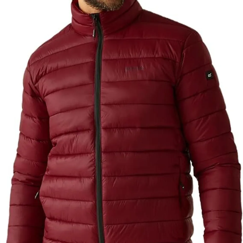 BRAND NEW REGATTA MENS MARIZION JACKET DARK MAROON MEDIUM