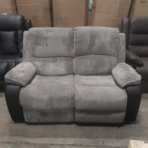 QUALITY DESIGNER 2 SEATER PUSH-BACK RECLINER SOFA