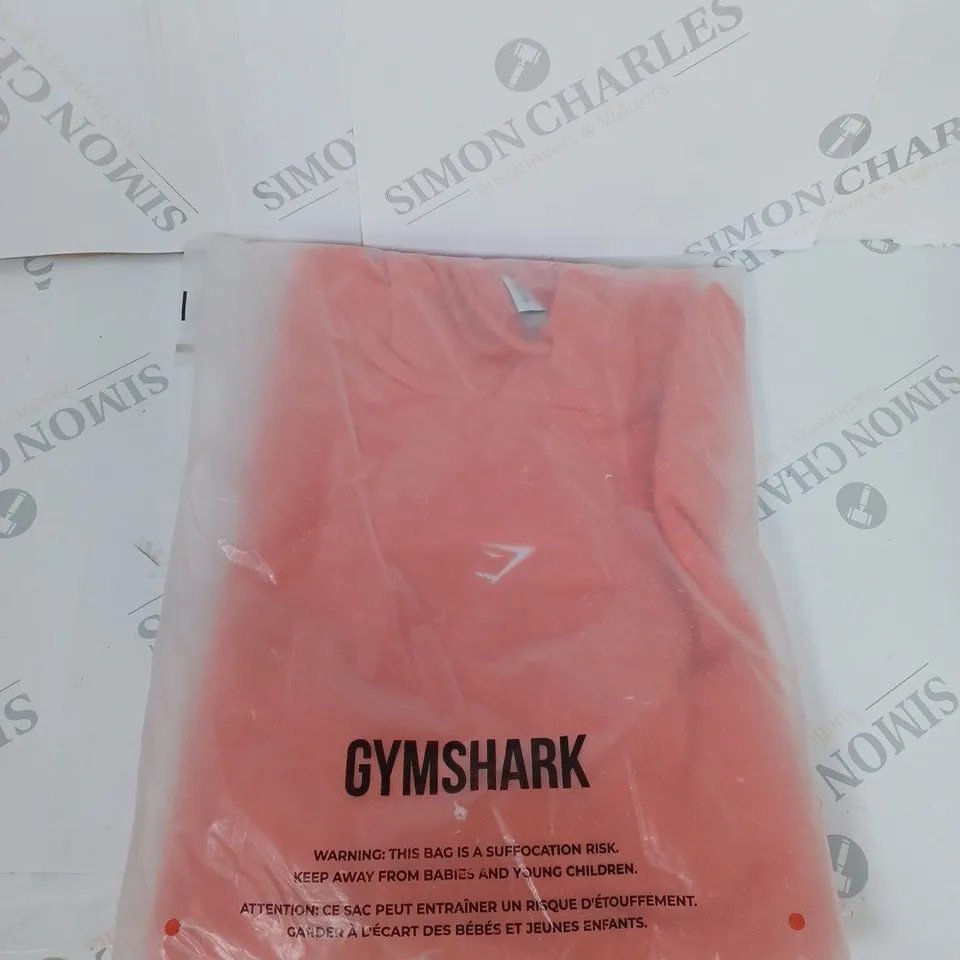 BAGGED GYMSHARK CASUAL HOODIE SIZE L