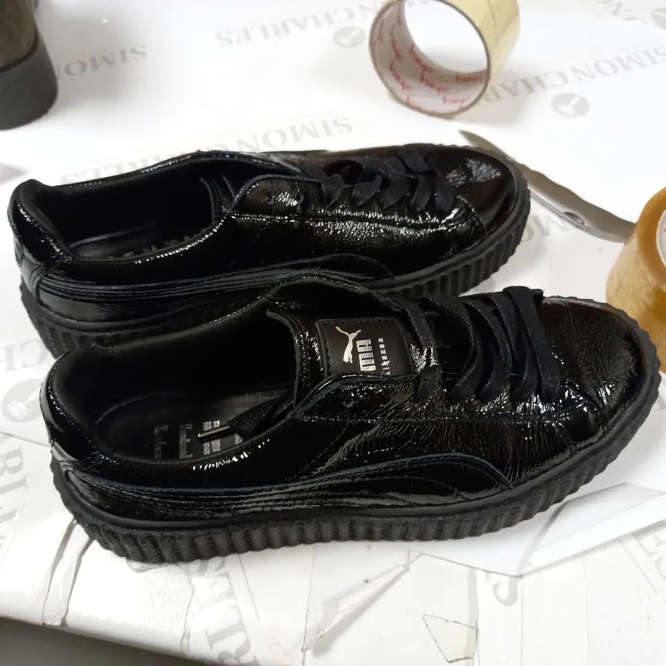 FENTY BY RIHANNA PUMA SHOES- BLACK SIZE 5